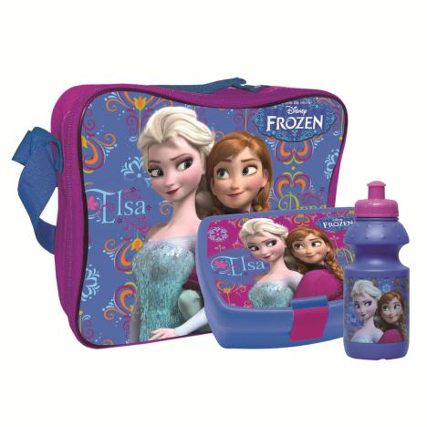 Disney Frozen Lunch Bag Sandwich Box & Bottle Set £8.99